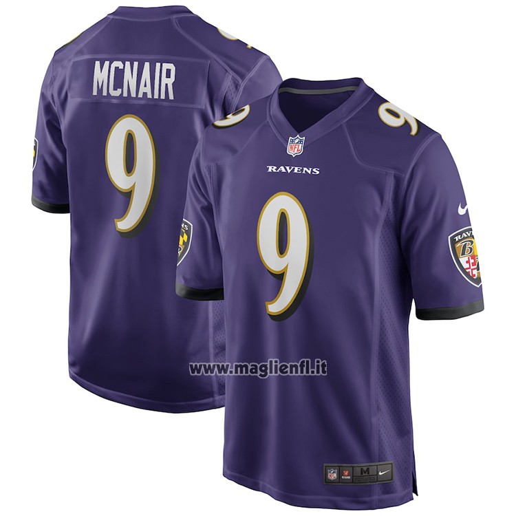 Maglia NFL Game Baltimore Ravens Steve Mcnair Retired Viola